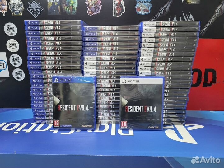 Resident Evil 4 Remake PS4 Русская Озвучка диск