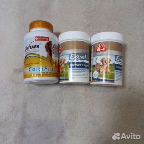 Кальций и комплексная добавка для собак