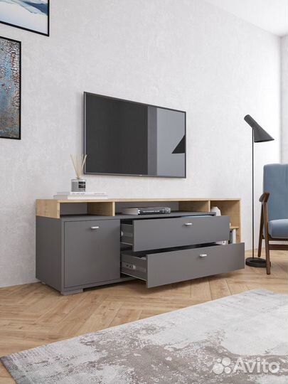Комод тв Ланс графит