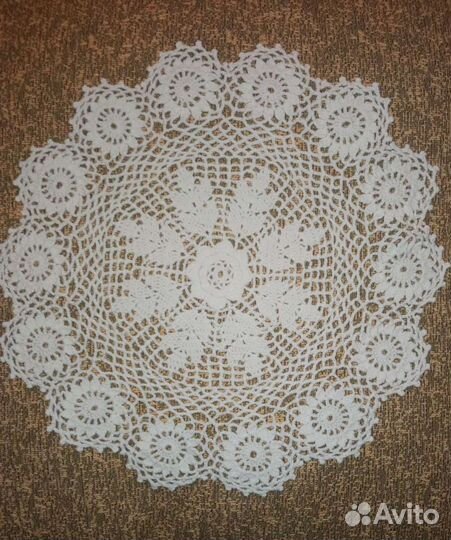 Салфетки вязанные крючком