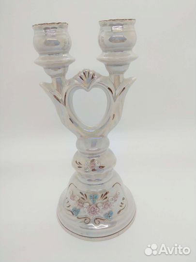 Подсвечник керамический