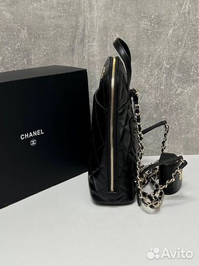 Рюкзак женский chanel кожаный люкс