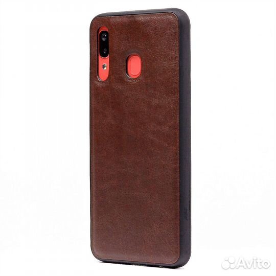 Чехол SC165 для Samsung Galaxy A20 (brown)