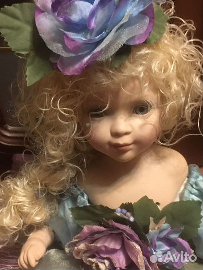 Кукла фея коллекционная фарфор большая