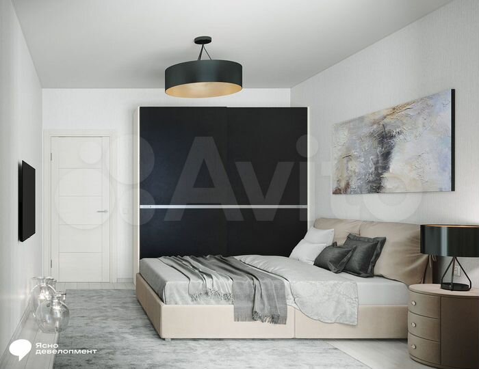 2-к. квартира, 47,6 м², 23/25 эт.