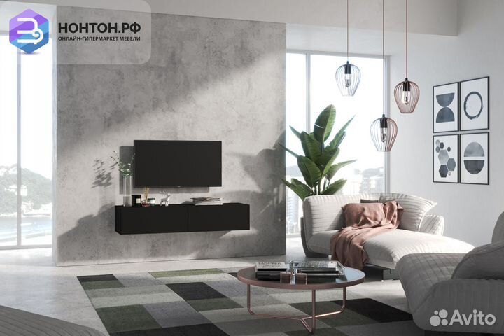 Тв-тумба somero черный