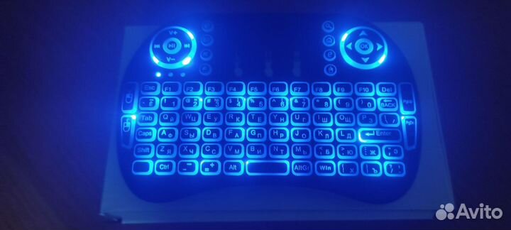 Мини клавиатура беспроводная с подсветкой