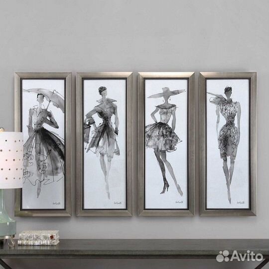 Комплект картин из 4-х штук uttermost 33624
