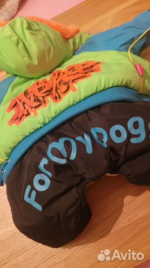 Зимний комбинезон для маленькой собаки