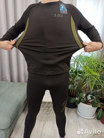 Термобелье мужское зимнее спортивное флис