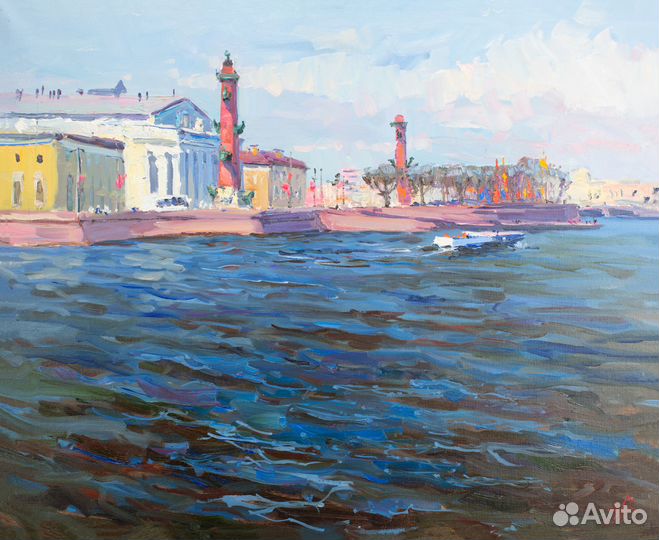 607 Санкт-Петербург. Ростральные колоны