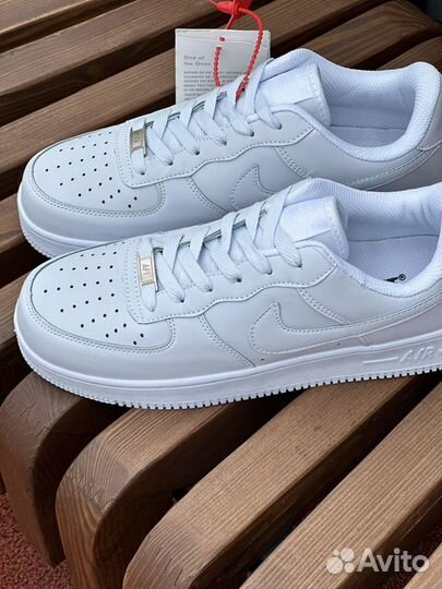 Кроссовки nike air force 1 36-46 натуральная кожа