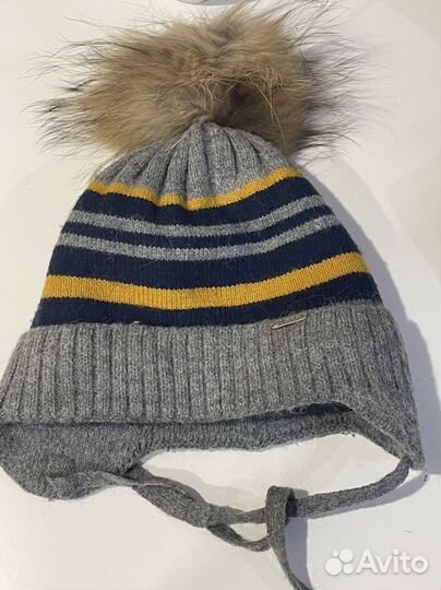 Зимняя шапка для мальчика