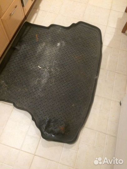 Коврик в багажник hyundai solaris