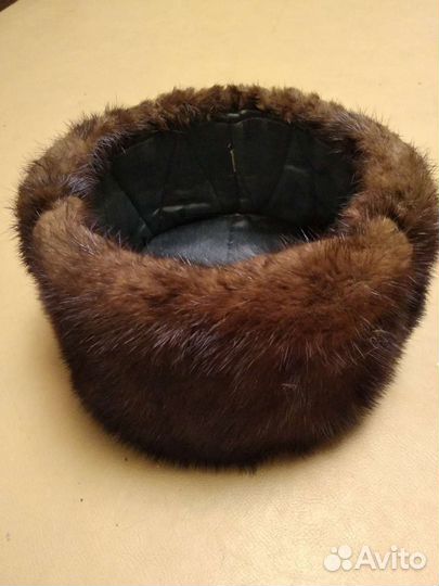 Шапки из натурального меха норки