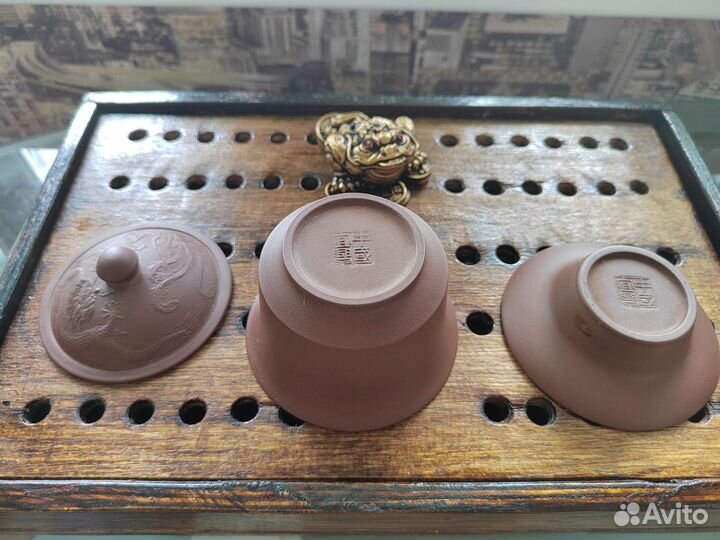 Гайвань, чайник, пиалы