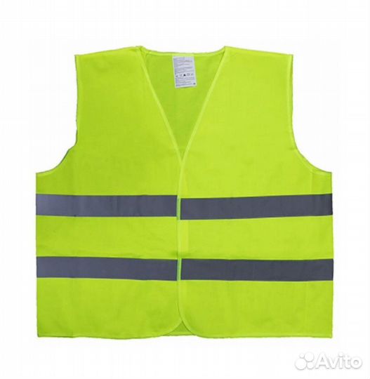 Жилет сигнальный светоотражающий желтый