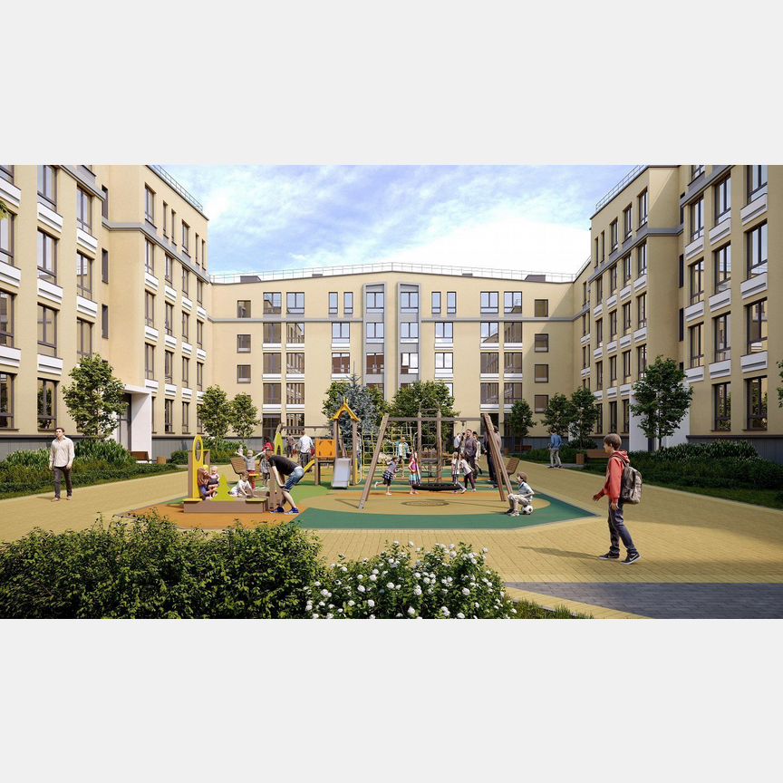 1-к. квартира, 41,5 м², 2/5 эт.