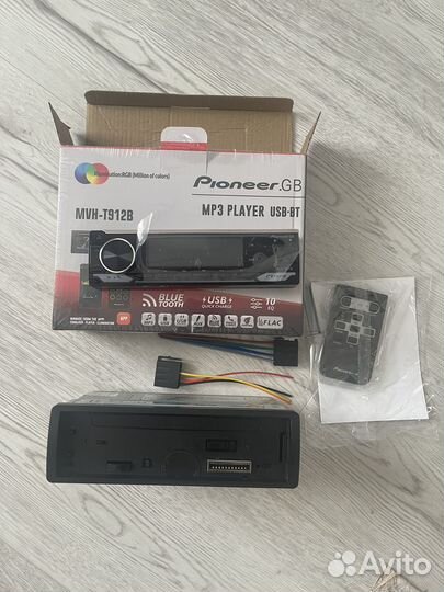 Автомагнитола pioneer процессорная T912B