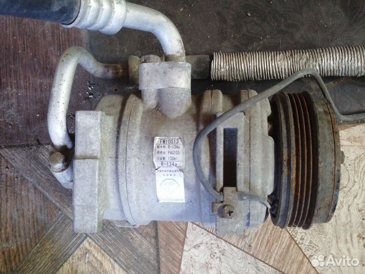 Компрессор кондиционера джили мк