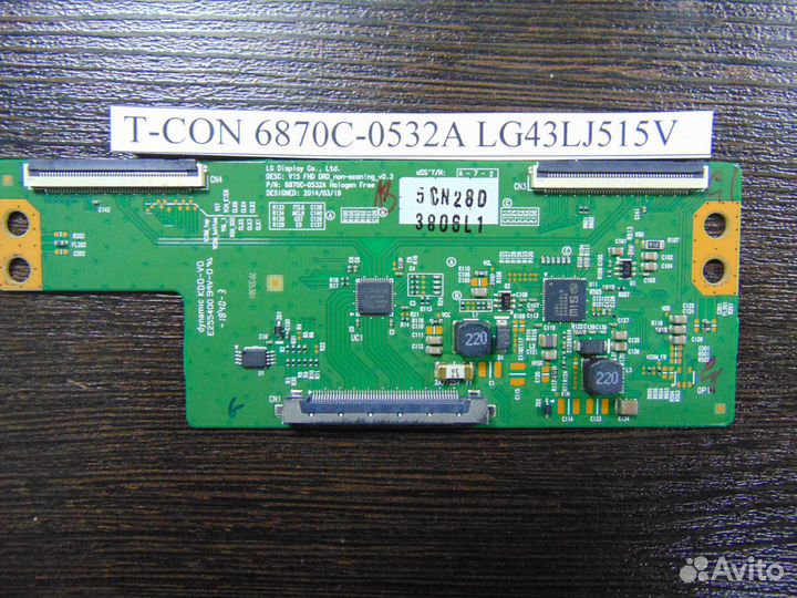 T-CON 6870C-0532A MI LED TV L43M5S