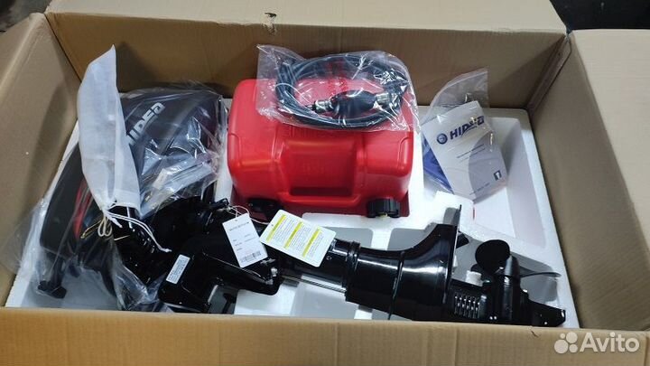 Новый 2х тактный лодочный мотор Hidea HD5FHS