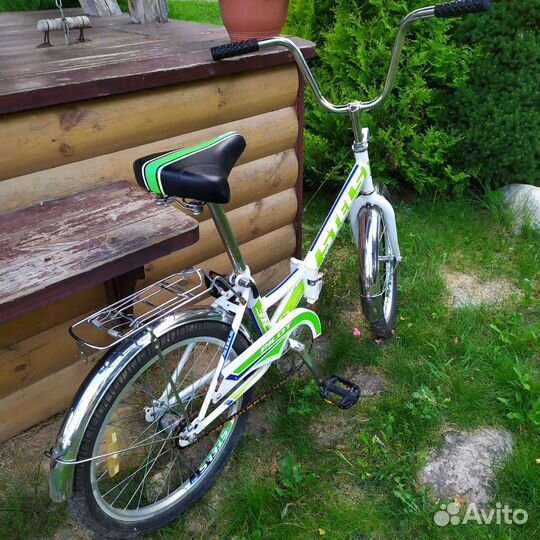 Велосипед stels складной