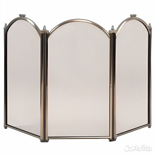 Экран каминный C03011AB (3 секции, 60х95см, античн