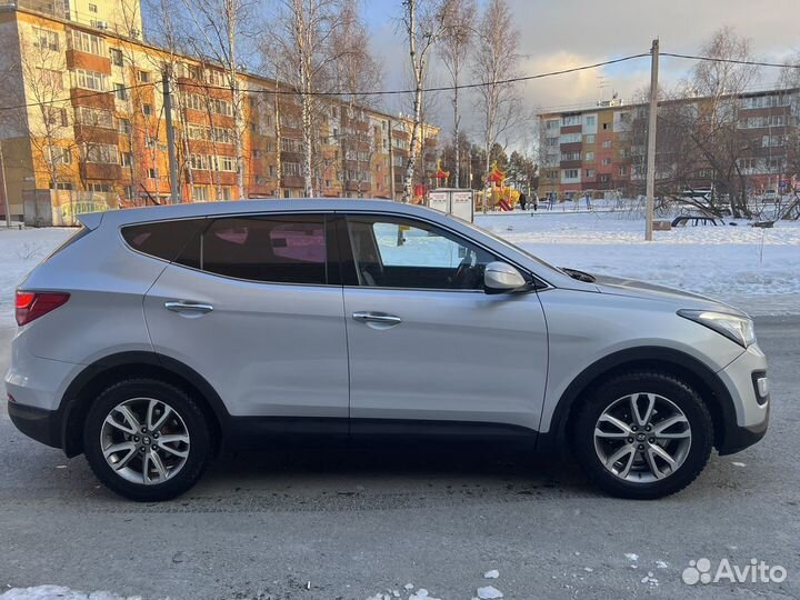 Hyundai Santa Fe 2.2 AT, 2013, 173 000 км