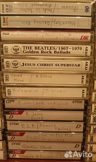 Фирменные аудиокассеты