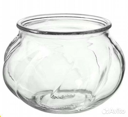 Вильестарк ваза, прозрачное стекло,8 см