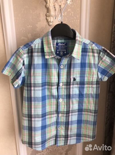 Рубашка на мальчика р.104 (3-4года)