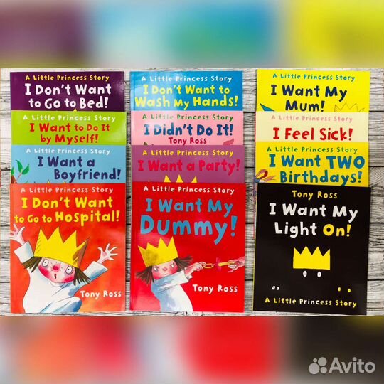 Little Princess by Tony Ross 20 английский книг