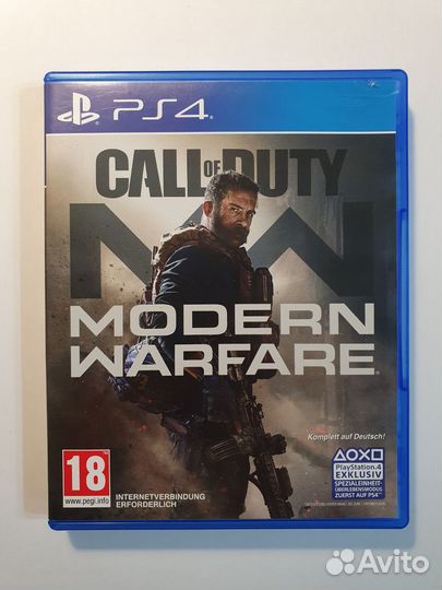 PS4. Call of Duty Modern Warfare. (англ. яз)