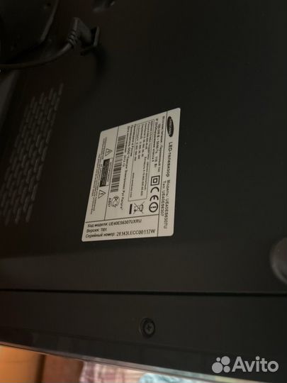 Телевизор samsung SMART tv 40