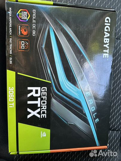 Видеокарта rtx 3060ti 8gb Абсолютно новая
