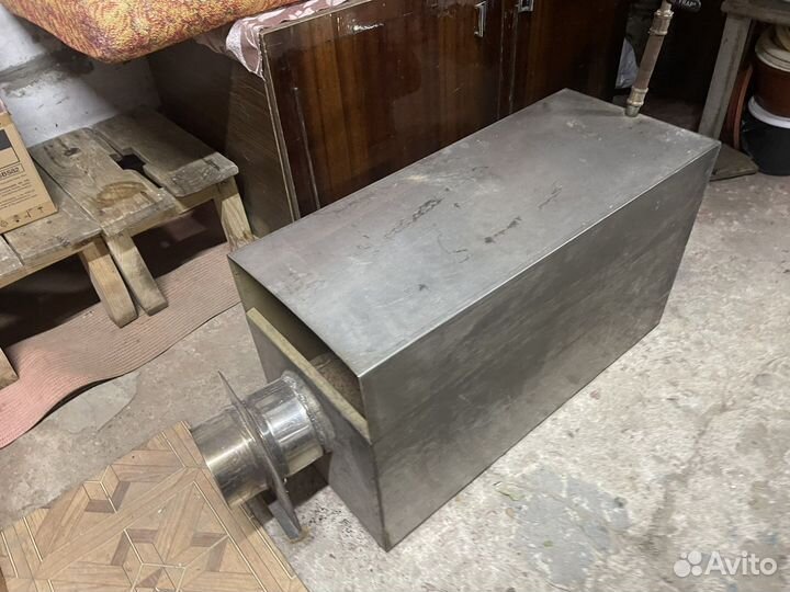 Печь для бани с баком