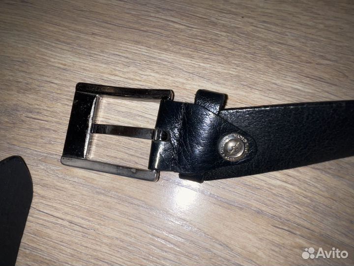 Ремень унисекс из натуральной кожи