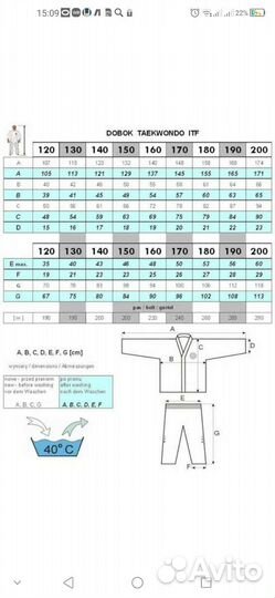 Кимоно детское для тхеквондо ростовка 130