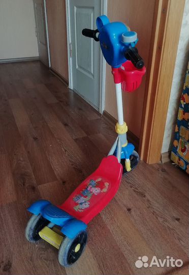 Самокат детский трехколесный