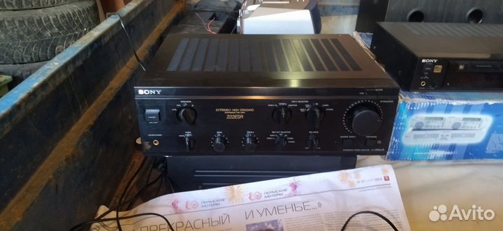 Усилитель sony 222esr