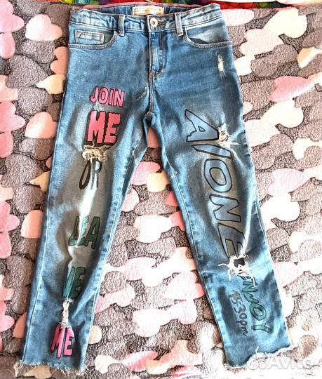 Одежда (джинсы, футболки, юбка, сарафан, комплект)