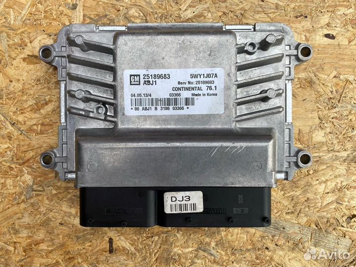 Блок управления двигателем Chevrolet Orlando 2012