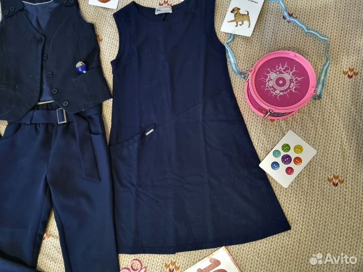 Школьная форма для девочки 122 128 пакетом