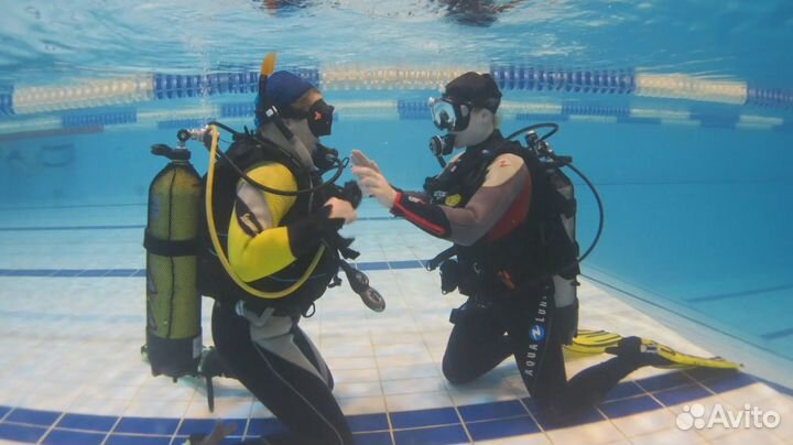 Урок дайвинга