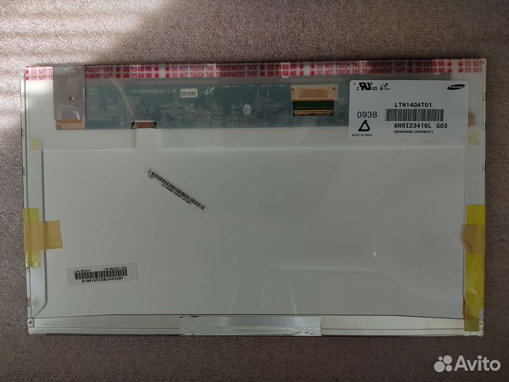 Матрица samsung LTN140AT01-G03 40 Pins 14.0”