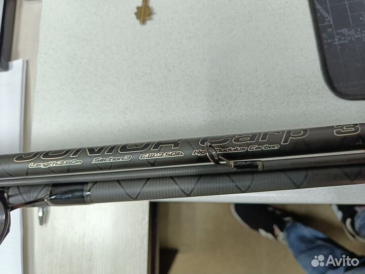 Карповое удилище mifine junior carp 360см