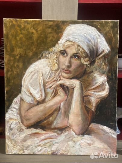 Портрет на холсте по фото Картина маслом на заказ