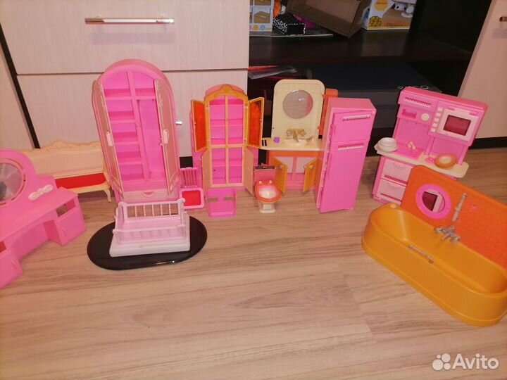 Мебель для барби СССР пакетом