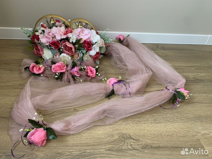 Свадебные аксессуары на машину